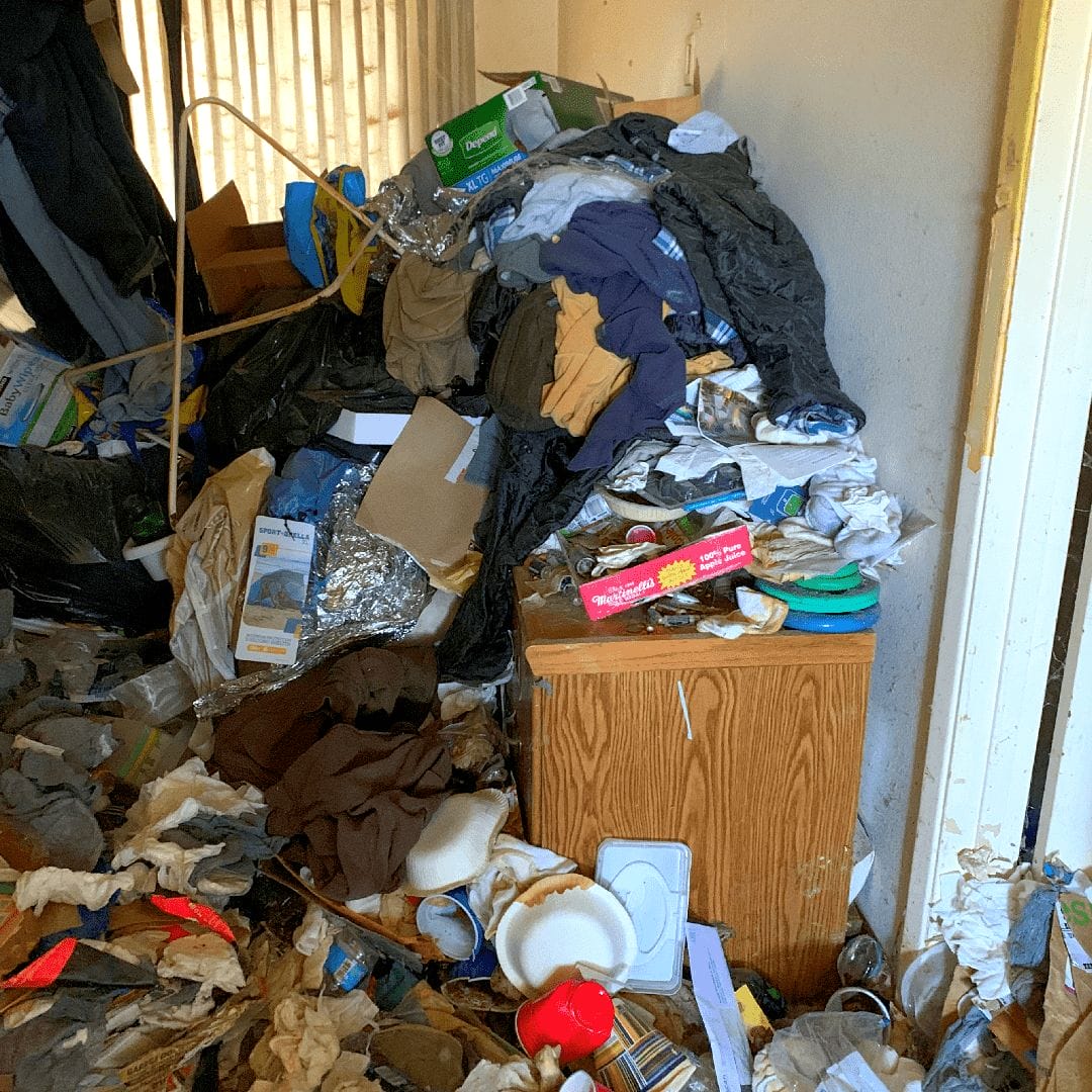example of extremely hoarded property